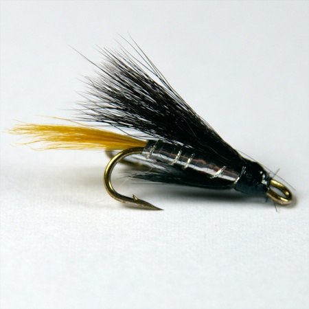 Silver Stoats Tail Wee double fly